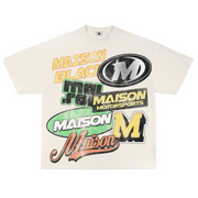 White Maison Maison Tee