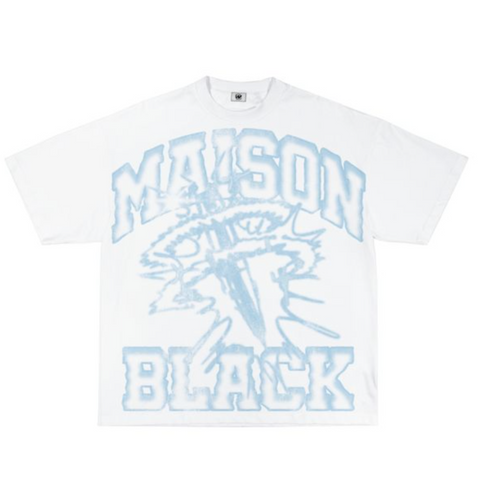 Sword White Baby Blue Tee
