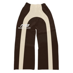 Nylon Mocha Track Pants