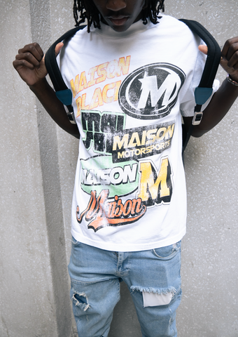 White Maison Maison Tee