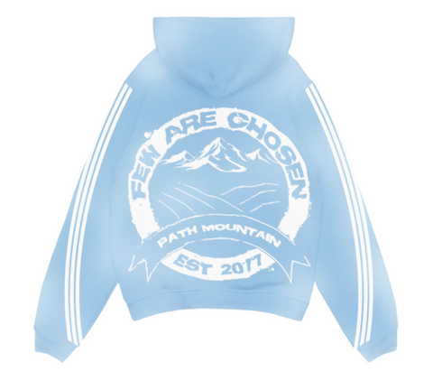 Maison Mountain Hoodie Baby Blue